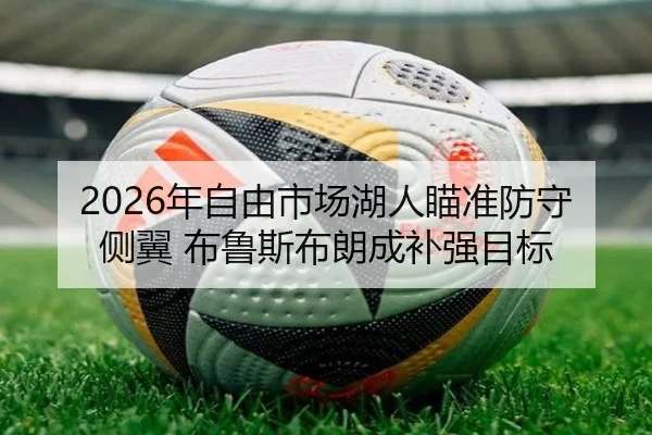 2026年自由市场湖人瞄准防守侧翼 布鲁斯布朗成补强目标